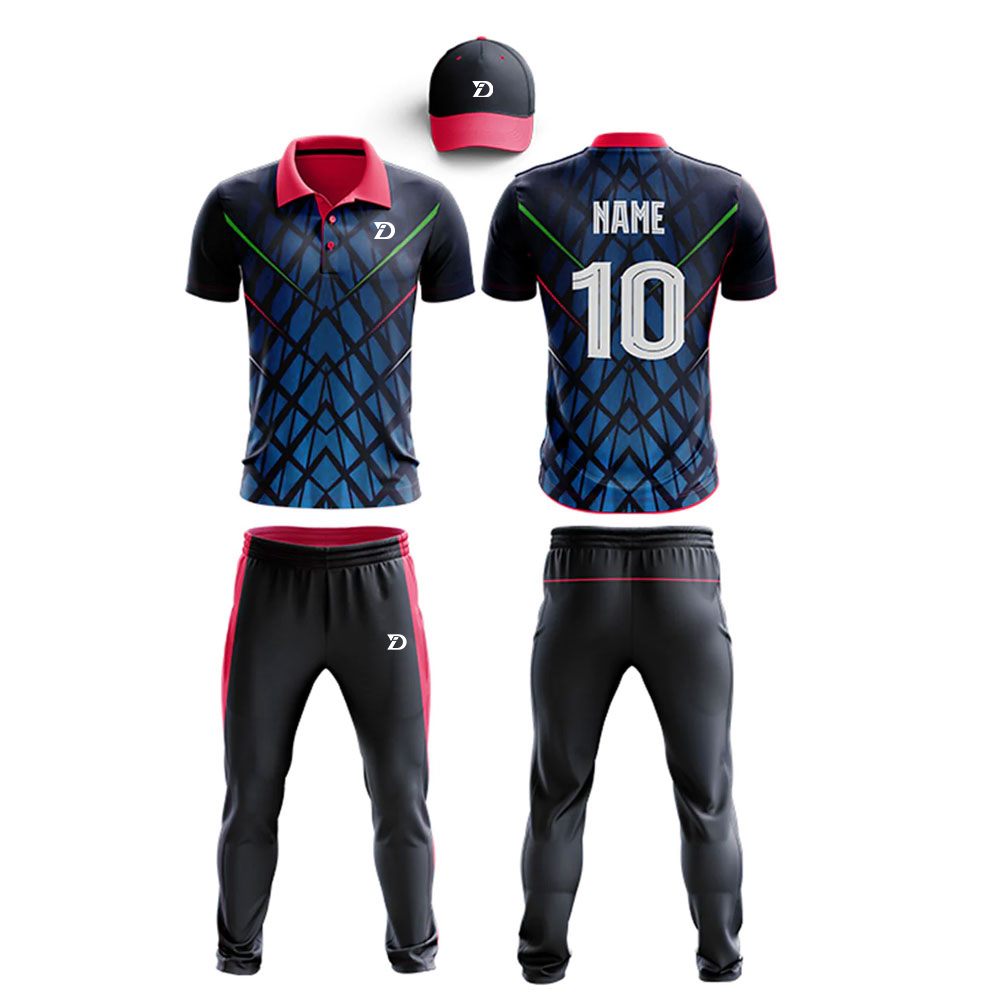 Customized Sublimation Cricket Uniform
