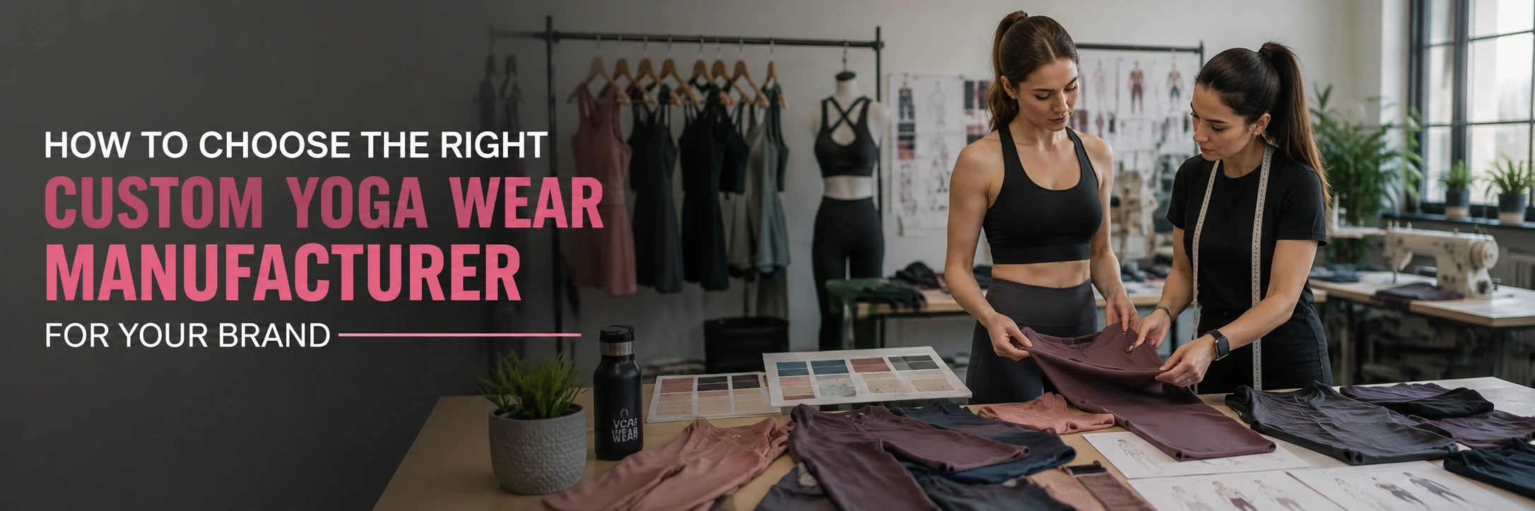 How to Choose the Right Custom Yoga Wear Manufacturer for Your Brand
